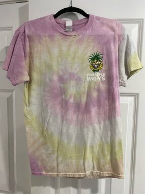 Pineapple Willy’s Panama City Beach Florida  Tie-Dye T-Shirt Size M 🍍